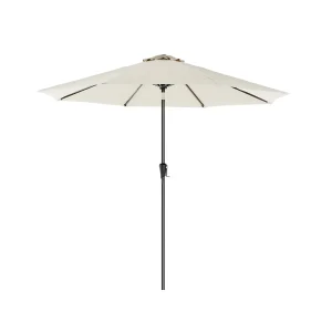 Opvouwbare parasol met zwengel zonder standaard