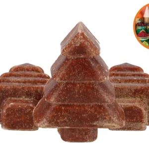 Amberblokje Kerstboom – Original Amber – Bruin